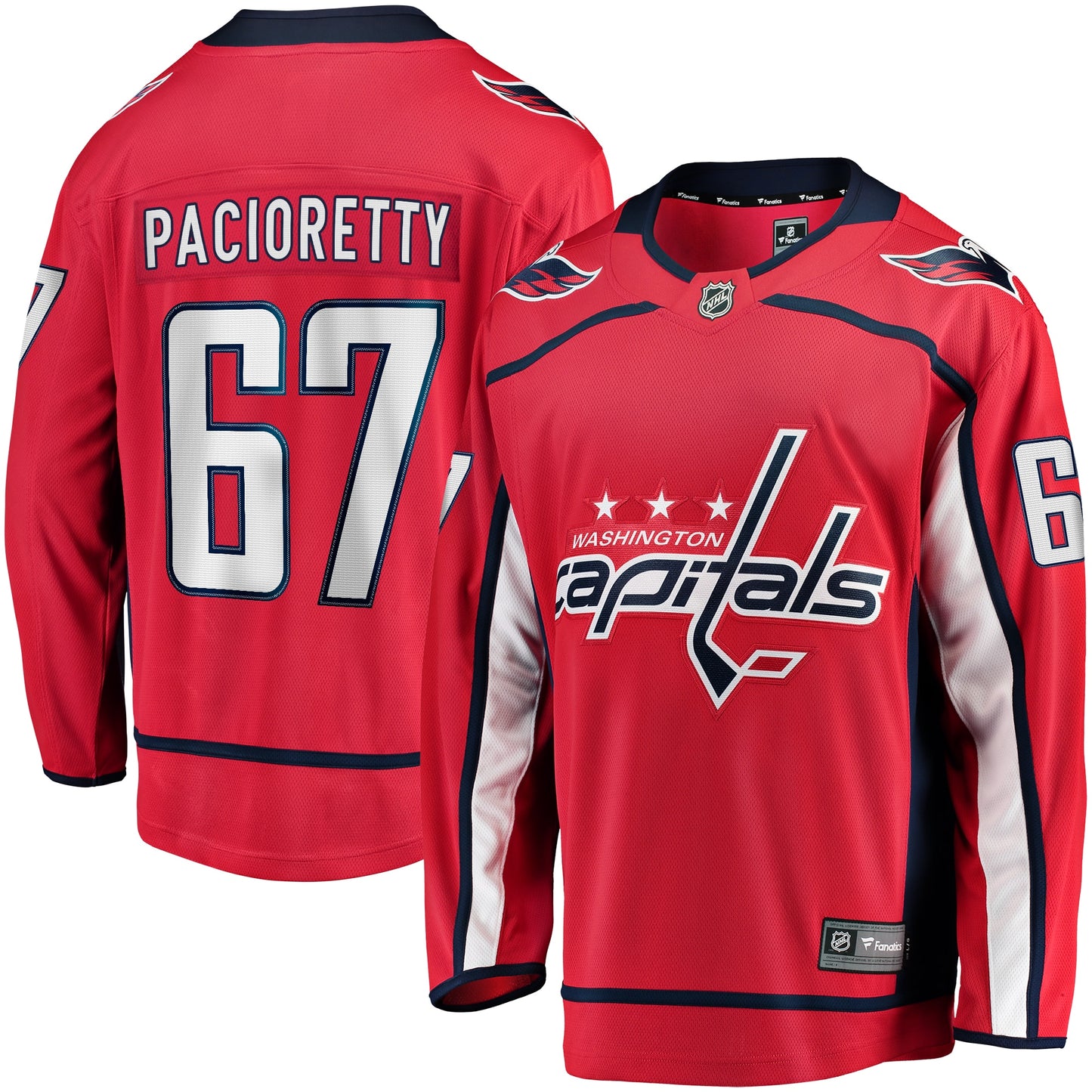 Max Pacioretty Washington Capitals Fanatics Branded Home Breakaway Player Jersey - Red